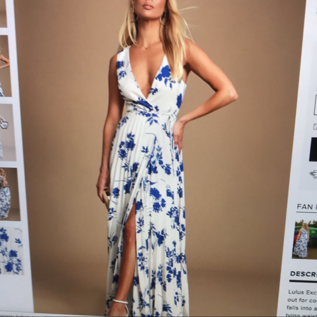 Lulus Maxi Dress Brand New 108